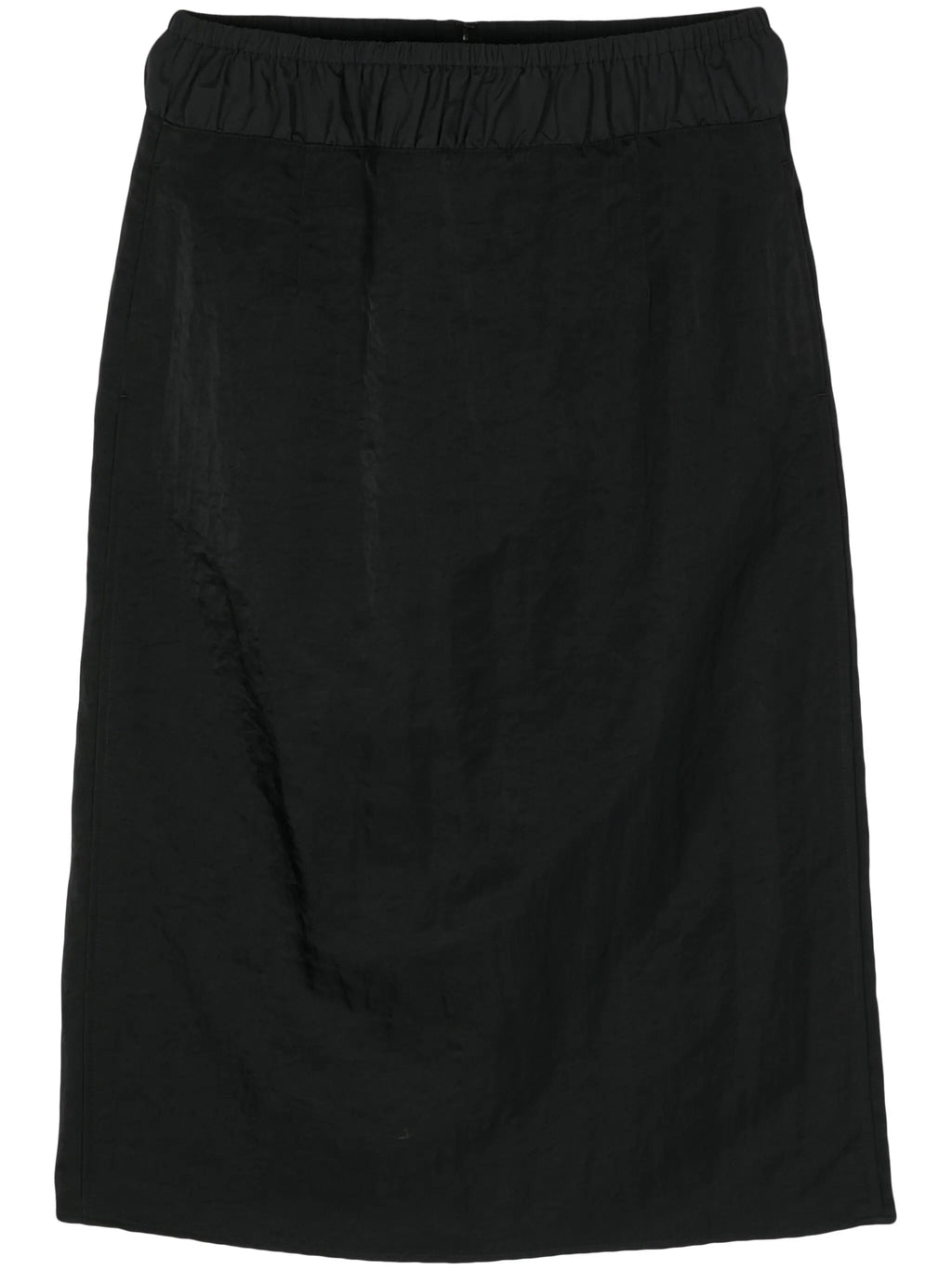 RECTO Women Gathered Waist Detail H-Line Skirt