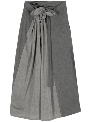 Y'S Women U-Double Belted Skirt