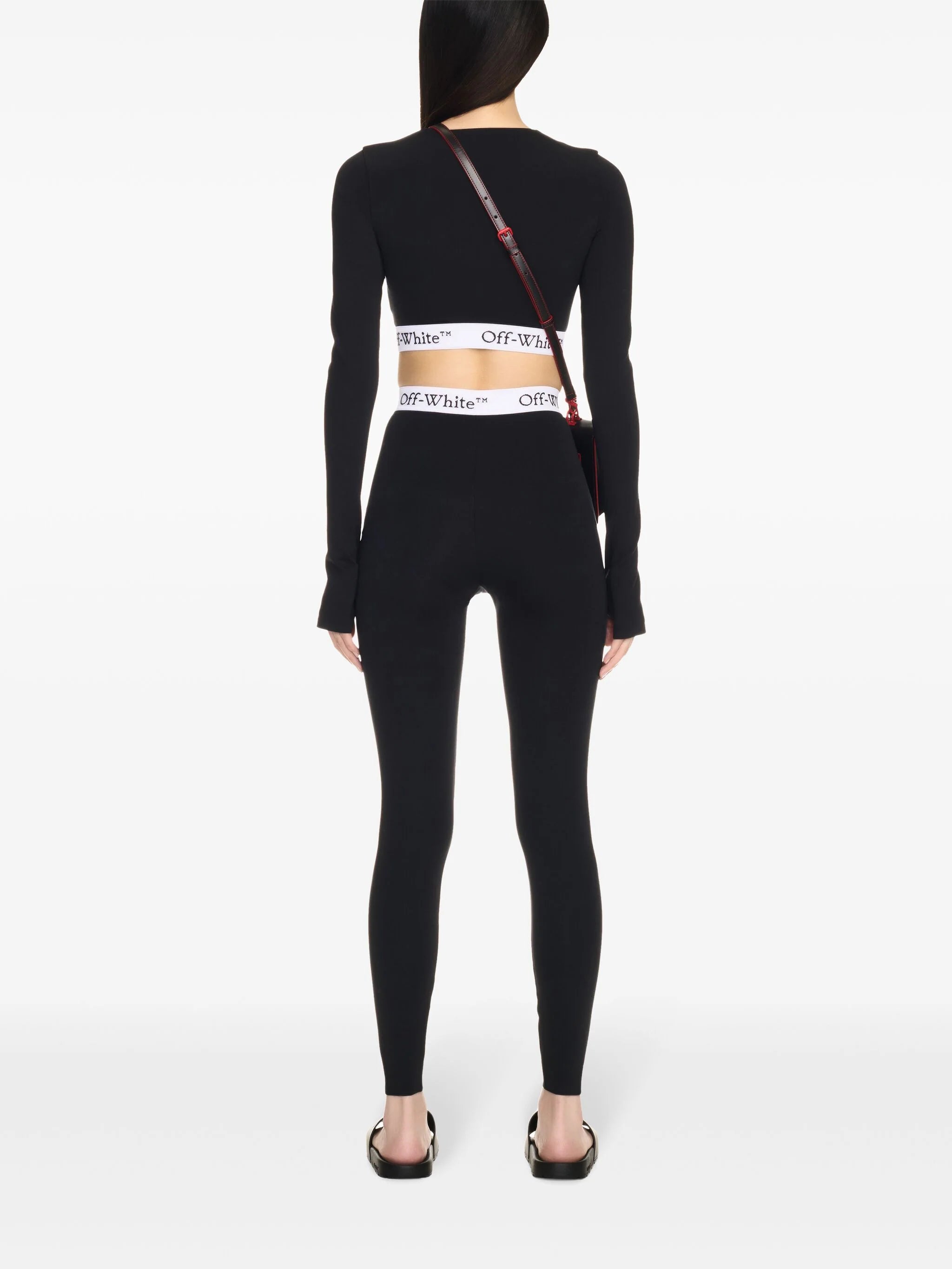 Off white keep black leggings hot sale