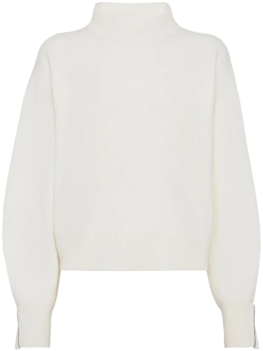 White knitwears, front view