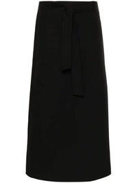 TOTEME - Women Tie-Waist Cotton Skirt