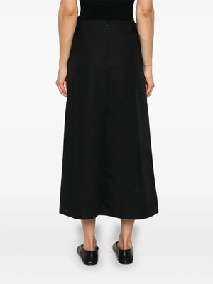 TOTEME - Women Tie-Waist Cotton Skirt