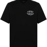 Black t-shirt,front view
