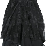 MARC LE BIHAN - Women Plis Dos Fleurs Skirt