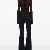 COURRÈGES - Women Ellipse Zipped Twill Pants