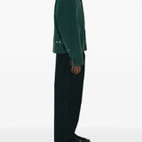 BURBERRY - Men Embroidered EKD Casual Overshirt