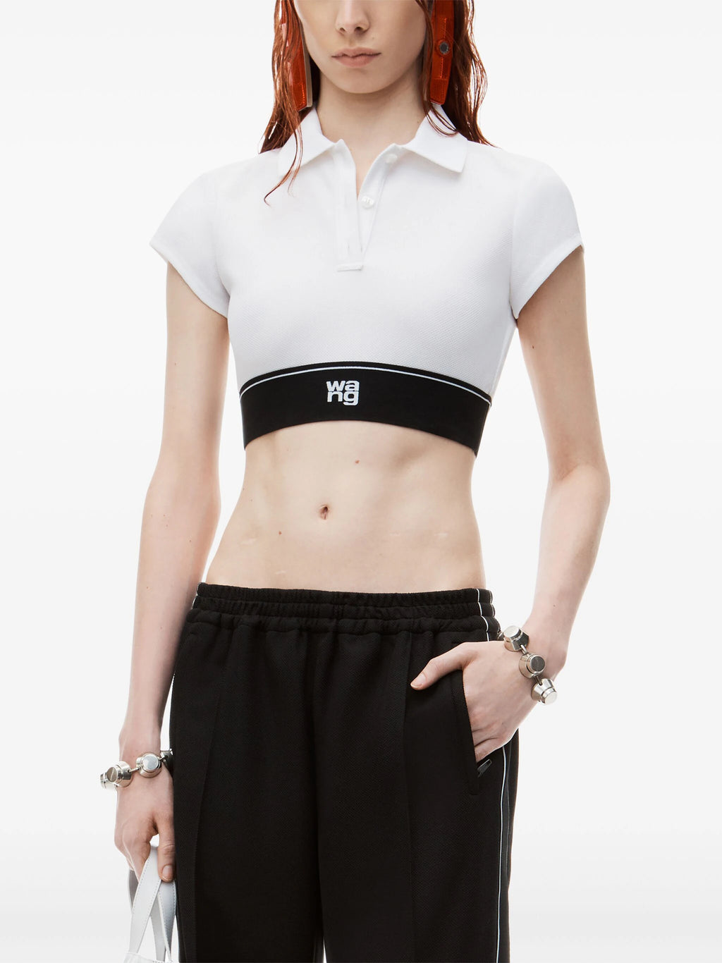 T BY ALEXANDER WANG - Women Cheerleader Polo Top