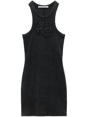 T BY ALEXANDER WANG - Women Distressed Edge Mini Dress