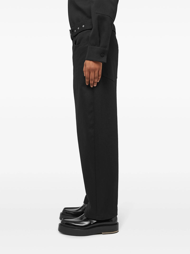 JIL SANDER - Men Detachable Belt Trousers