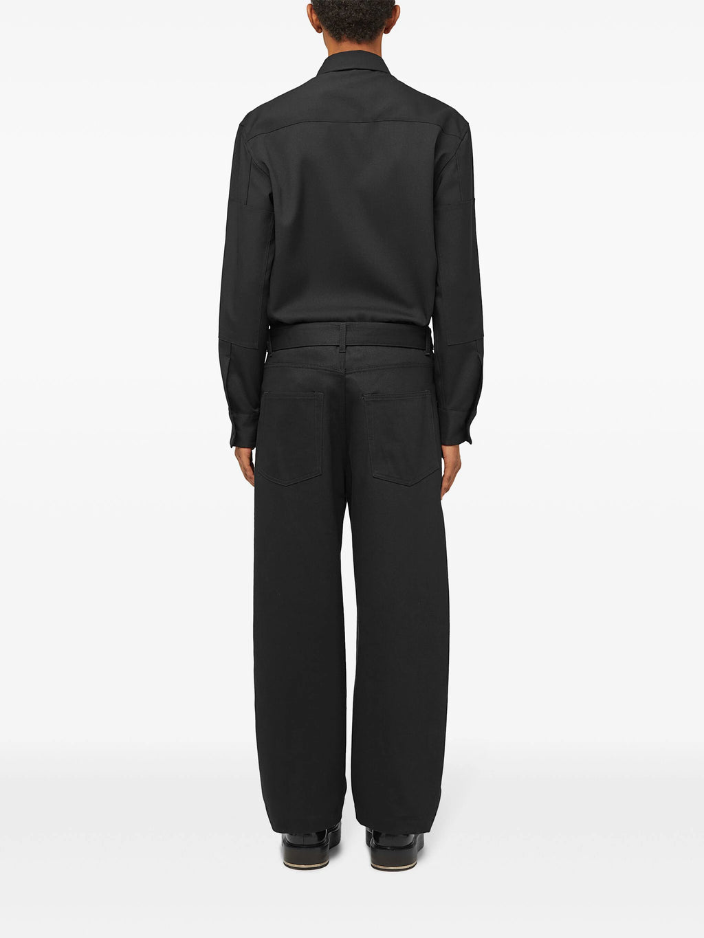 JIL SANDER - Men Detachable Belt Trousers