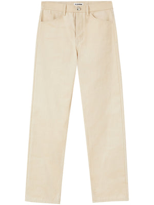 JIL SANDER - Men Mid-Rise Straight-Leg Denim Jeans