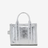 MARC JACOBS - Women The Metallic Leather Small Tote Bag