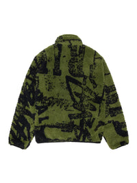 STUSSY - Men Sherpa Reversible Stamp Jacket