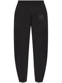 T BY ALEXANDER WANG Women Essential Terry Classic Sweatpant Puff Paint Logo
