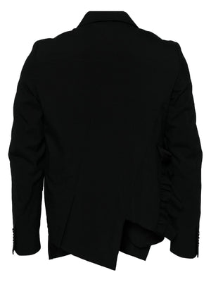 COMME DES GARCONS BLACK - Women Wool Tropical Jacket