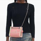 Pink bags,full body view