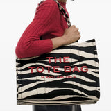 MARC JACOBS - Women The Zebra Canvas Large Tote Bag