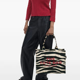 MARC JACOBS - Women The Zebra Canvas Large Tote Bag