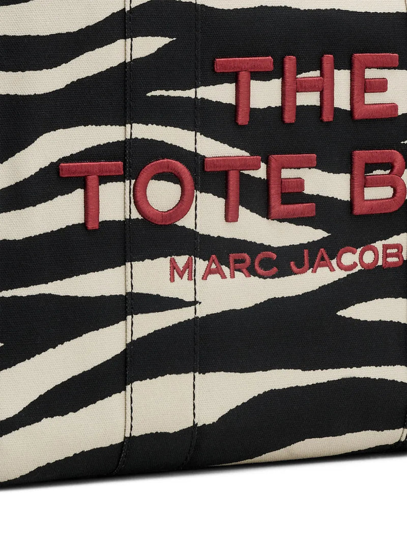 MARC JACOBS - Women The Zebra Canvas Large Tote Bag