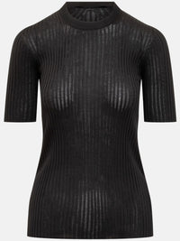 JIL SANDER - Women Ribbed Crewneck T-Shirt