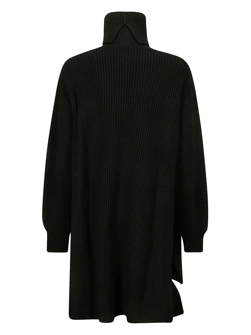 YOHJI YAMAMOTO REGULATION - Women Wide High Neck Knit Dress