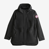 Black coat, front view