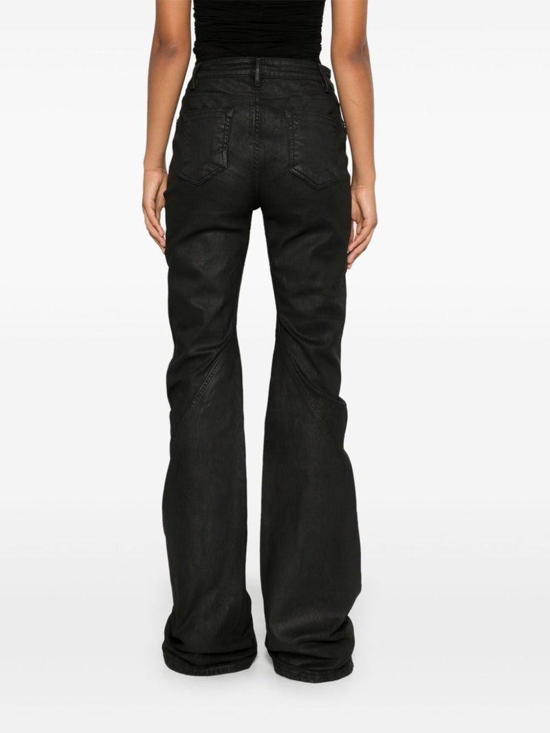 RICK OWENS DRKSHDW - Women Bias Bootcut Pants