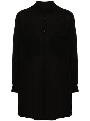 YOHJI YAMAMOTO POUR HOMME - Men M-Round Hem Big Blazer