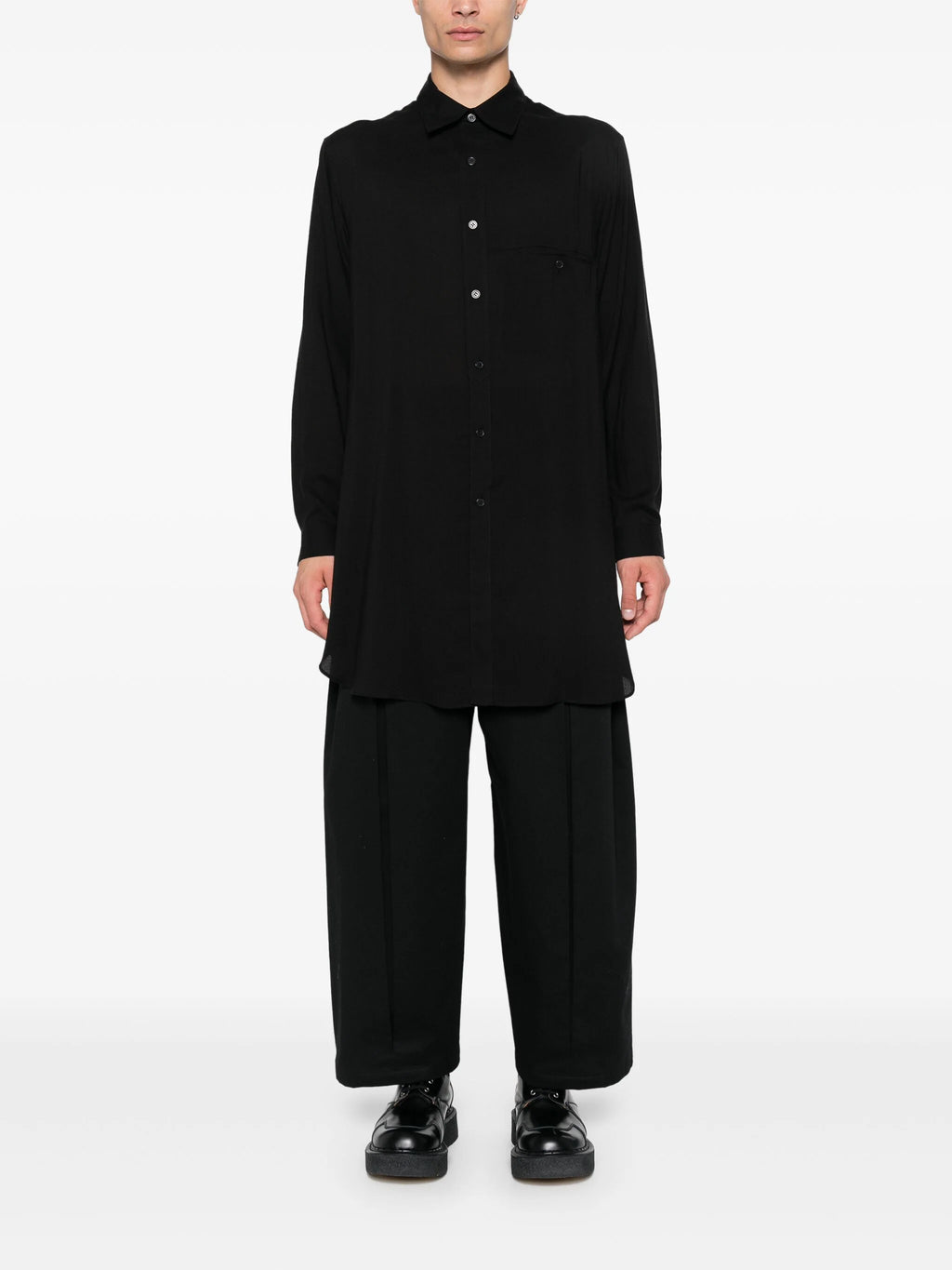 YOHJI YAMAMOTO POUR HOMME - Men M-Round Hem Big Blazer