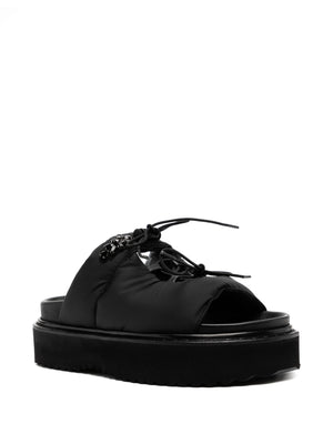 SIMONE ROCHA - Women W/Emb Platform Ghillie Sandal