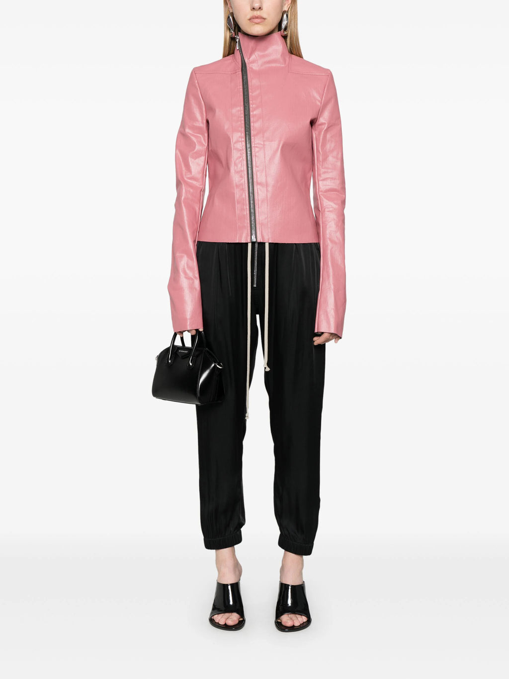 RICK OWENS - Women Charmeuse Track Pants