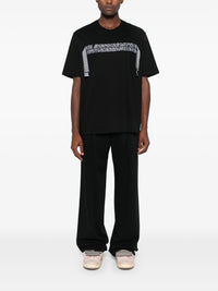 LANVIN - Men Curb Lace T-shirt