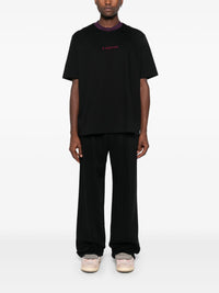 LANVIN - Men Logo T-shirt With Curb Detail