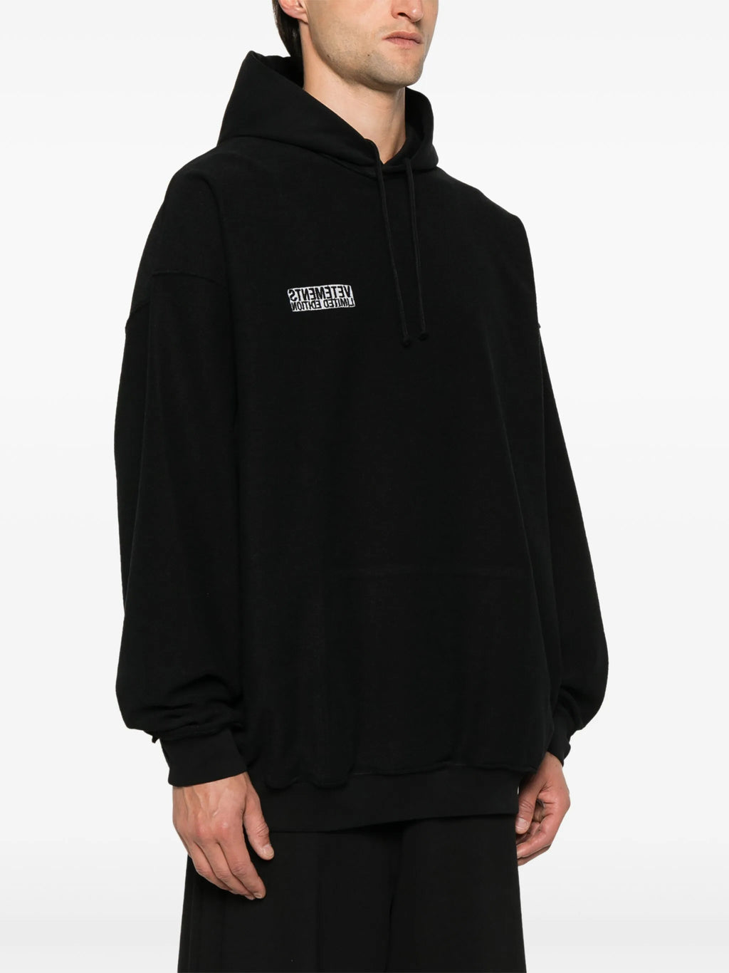 VETEMENTS - Unisex Inside-Out Label Hoodie