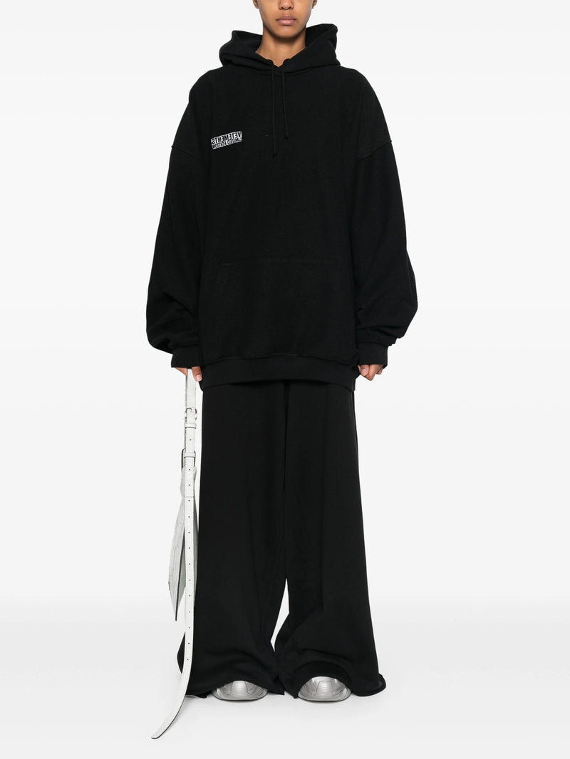 VETEMENTS - Unisex Inside-Out Label Hoodie