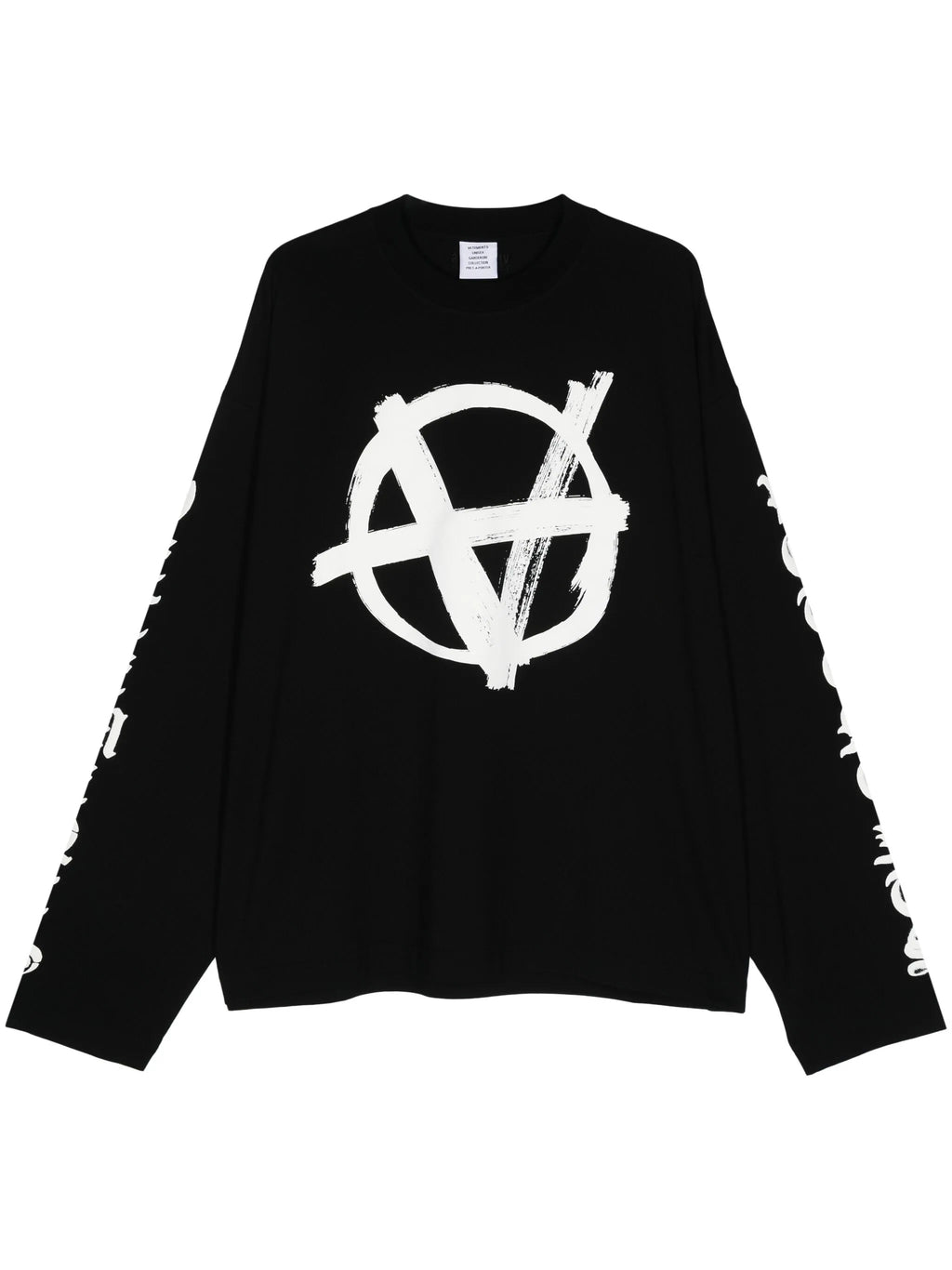 VETEMENTS - Unisex Double Anarchy Longsleeve