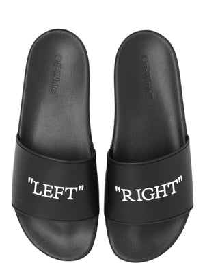 OFF-WHITE - Men Quote Rubber Sliders