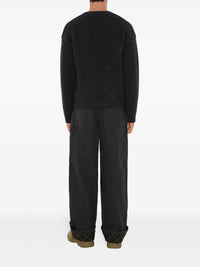 BURBERRY - Men Relaxed Check Lined Work Trousers