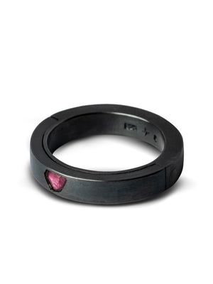 PARTS OF FOUR - Sistema Ring (0.1 CT, Ruby Slice, 4mm, KA+RUB)