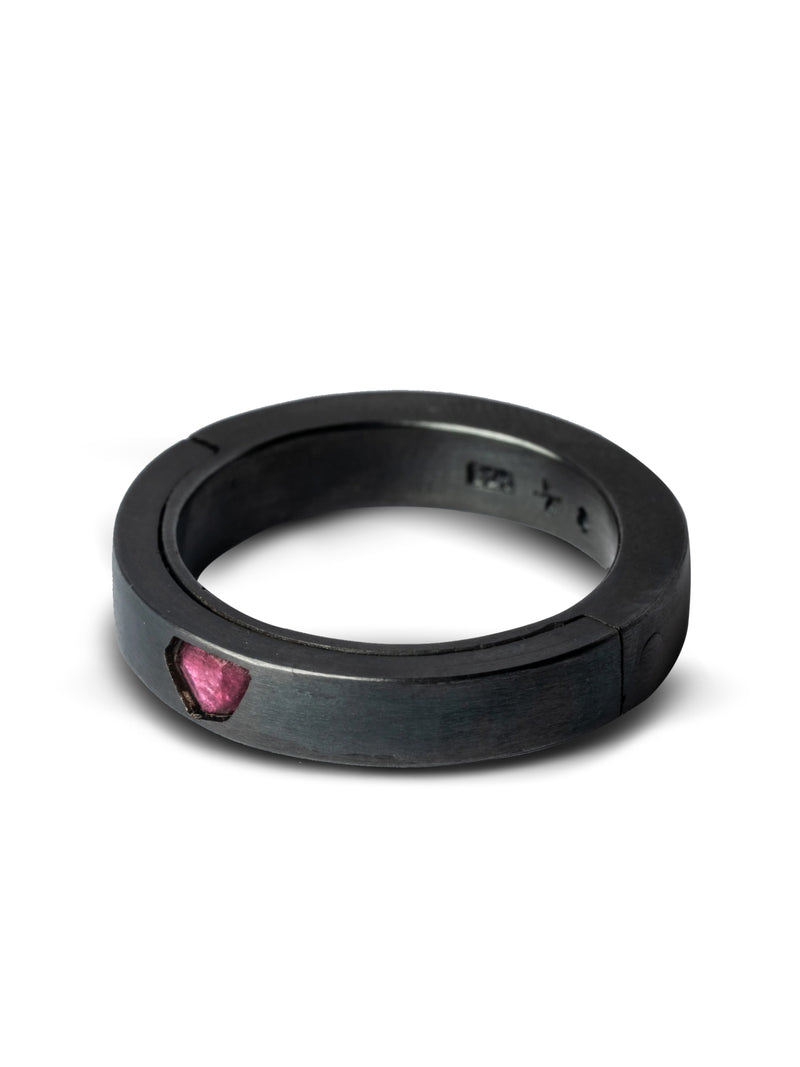 PARTS OF FOUR - Sistema Ring (0.1 CT, Ruby Slice, 4mm, KA+RUB)