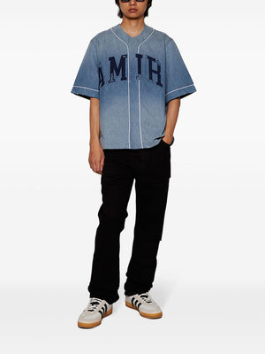 AMIRI - Men Sunfaded Baseball Shirt