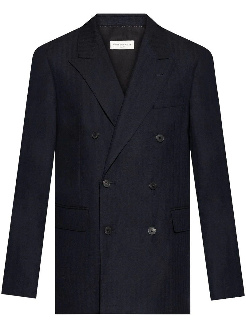 DRIES VAN NOTEN - Men Double Breasted Jacket