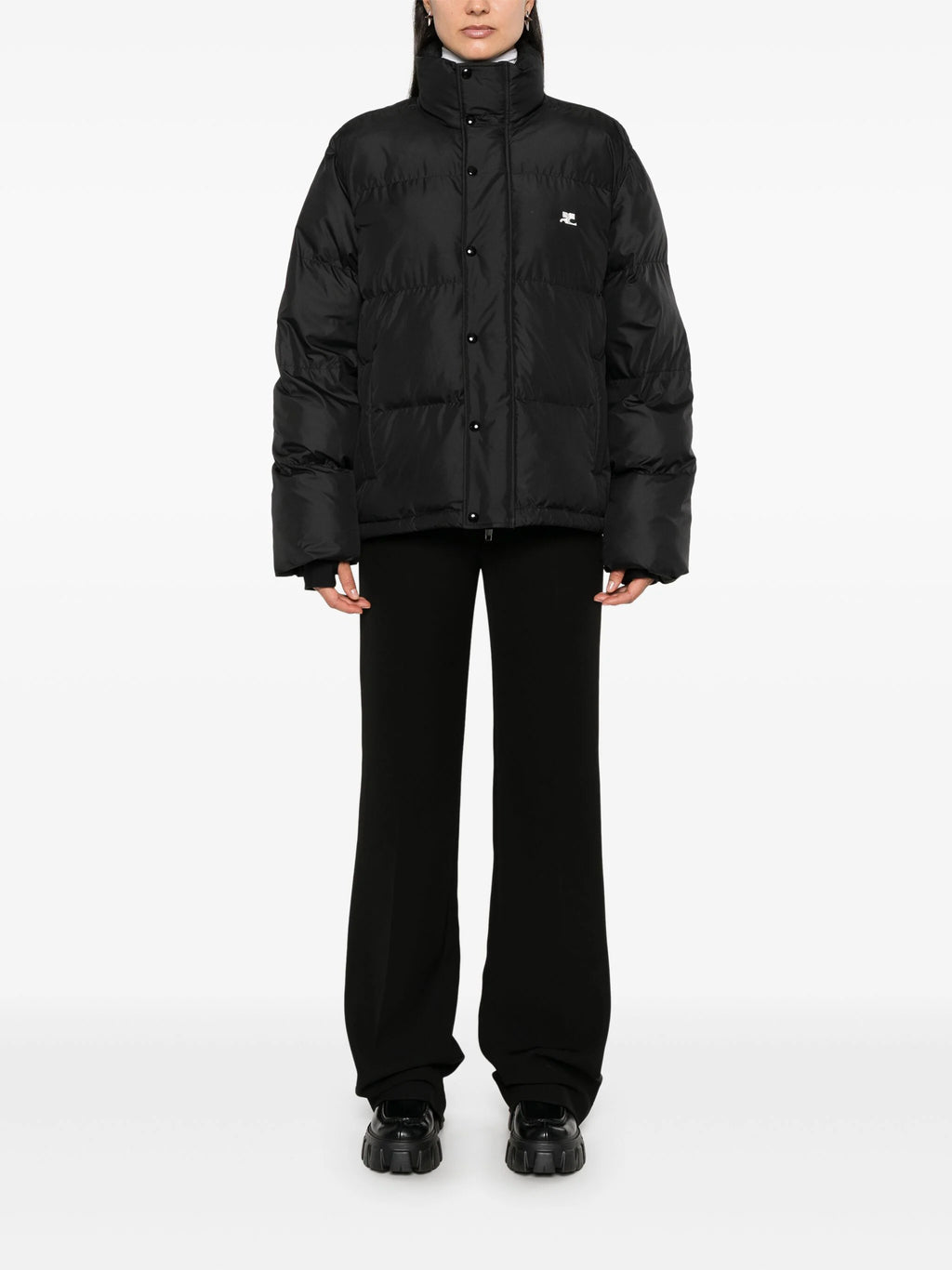 COURRÈGES - Women AC Nylon Puffer Jacket