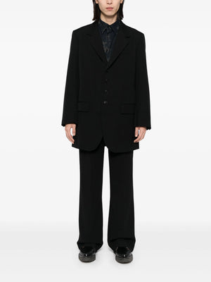 YOHJI YAMAMOTO POUR HOMME - Men Long Wool Blazer