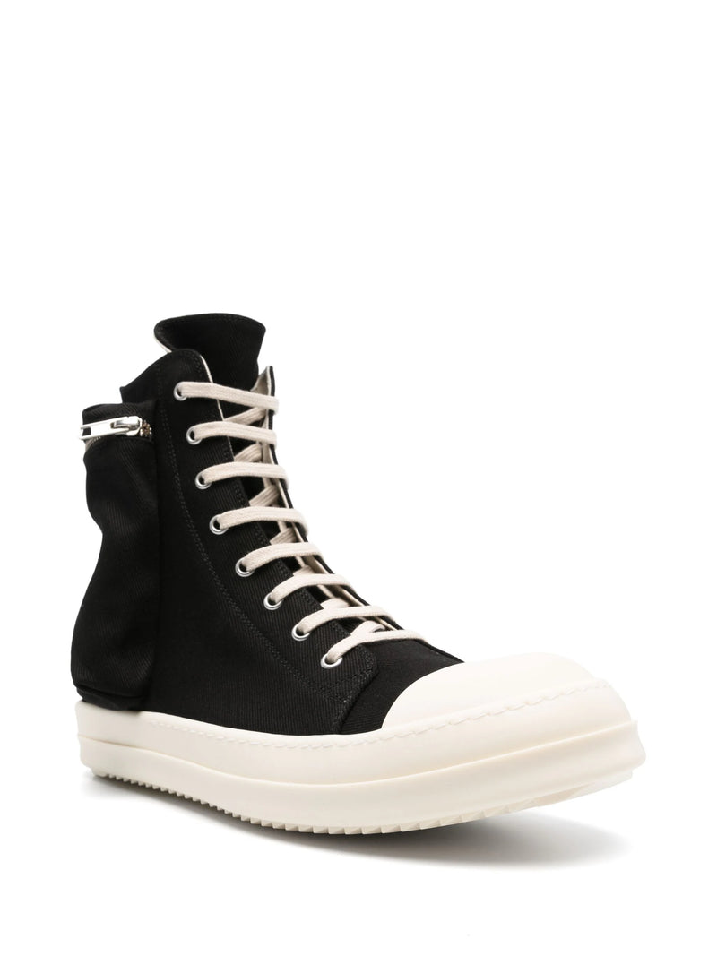 RICK OWENS DRKSHDW - Men Denim Cargo Sneakers