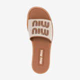 MIU MIU - Women Canvas Sandal