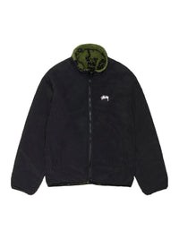 STUSSY - Men Sherpa Reversible Stamp Jacket