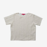 THE ELDER STATESMAN - Women Drop Needle SS Tee