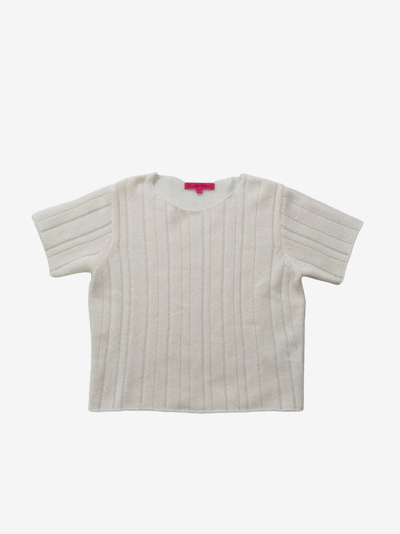 THE ELDER STATESMAN - Women Drop Needle SS Tee