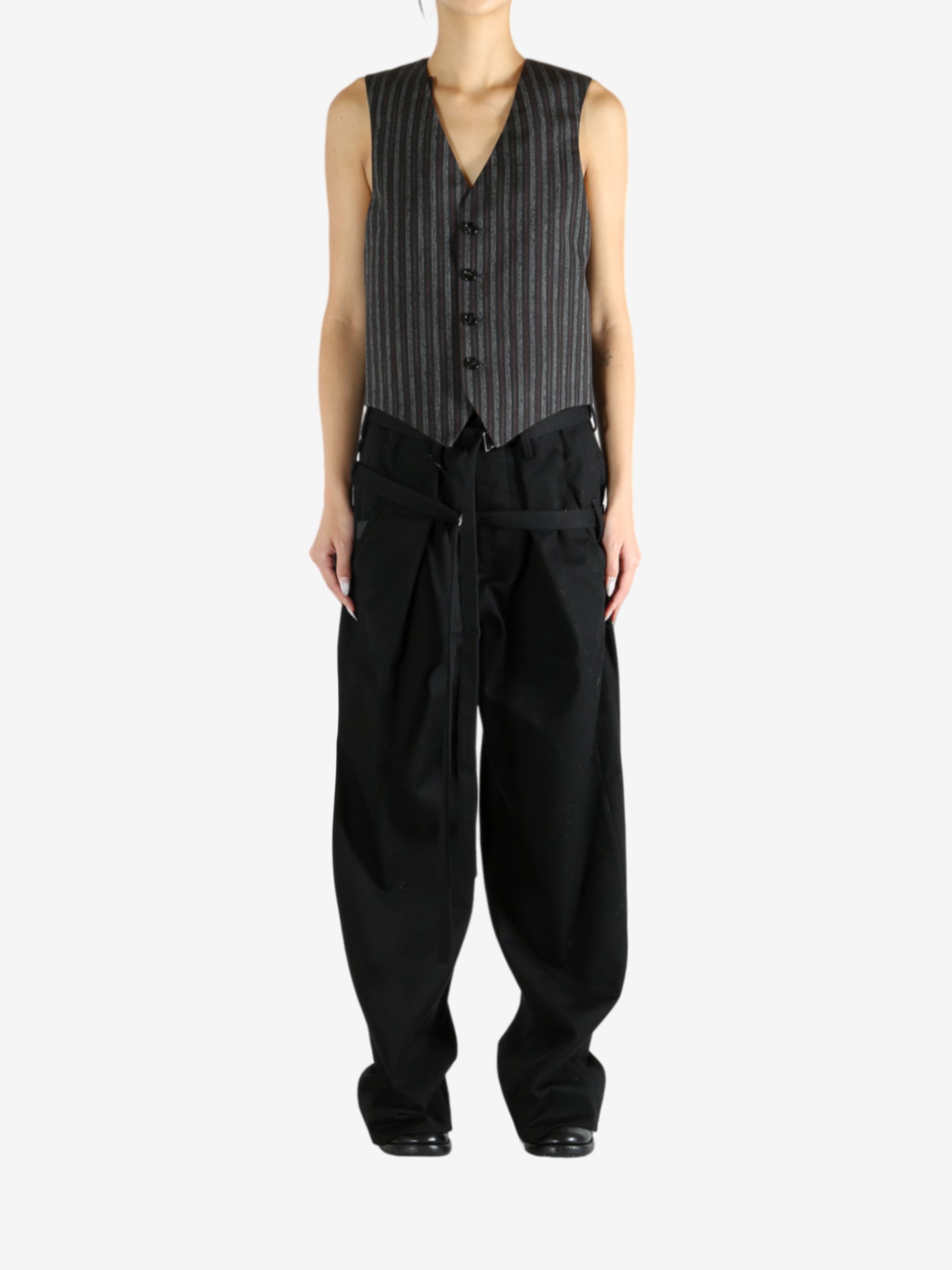 Black jacket, full body view